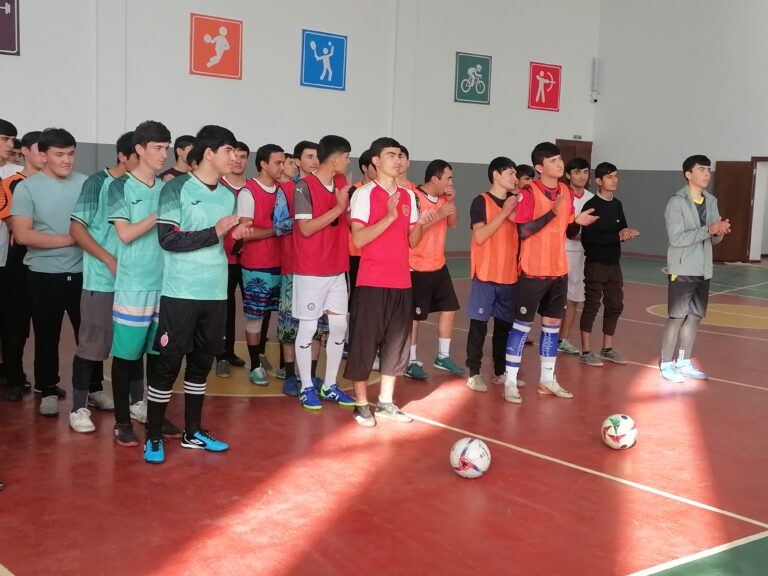 07.11.2025 / Баргузории футболи хурд бахшида ба 16-уми ноябр “Рӯзи Президенти Ҷумҳурии Тоҷикистон” ва солгарди Иҷлосияи 16-уми тақдирсоз бо дастгирии ректор Аҳтамзода А. А.