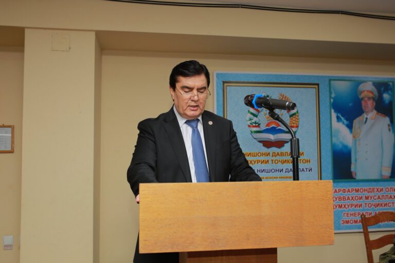 28.01.2026 / Вохӯрии судманд бо Ректори Донишкадаи исломии Тоҷикистон Аҳтамзода А.А. дар қисми ҳарбии 3502