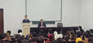 19.02.2026 / Бо ташаббуси Раёсати кор бо ҷавонон ва варзиши шаҳри Душанбе дар Донишкадаи исломии Тоҷикистон ба номи Имоми Аъзам – Абуҳанифа Нуъмон ибни Собит маҳфили омӯзишии “Пайравони Пешвои миллат” бо иштироки раиси Маркази исломии Тоҷикистон д.и.ф. Абдуқодирзода С. баргузор гардид