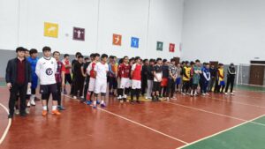 12.02.2026 / Бахшида ба 23 – феврал Рӯзи Артиши миллии Ҷумҳурии Тоҷикистон ва ҷашни байналмилалии Наврӯз миёни донишҷӯён мусобиқаи футболи хурд