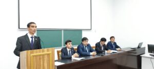 06.03.2026 / Мулоқоту вохӯрии судманд миёни донишҷӯён бо усули “факултет ба факултет” ва “курс ба курс” таҳти унвони “Тарбияи ватандӯстии шаҳрвандон-омили муҳими таҳкими пояҳои давлатдории миллӣ” баргузор гардид