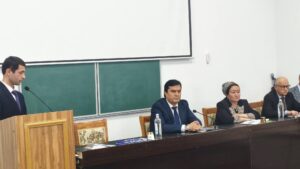 09.04.2026 / Дар толори Донишкада конференсияи илмӣ – назариявӣ таҳти унвони «Робияи Балхӣ ва муҳити адабии асри X-и Балх» баргузор гардид