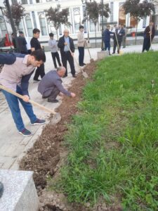 25.04.2026 / Шанбегии навбатӣ бахшида ба «Соли вусъат додани корҳои ободонию созандагӣ ва тақвияту таҳкими худшиносиву худогоҳии миллӣ»