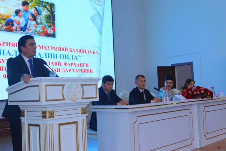 15.05.2026 / Иштирок ва суханронии ректори донишкада муҳтарам Аҳтамзода А.А. дар Донишгоҳи давлатии омӯзгории Тоҷикистон ба номи С. Айнӣ