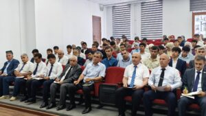 04.06.2026 / Дар толори Донишкада бо иштироки аҳли раёсат, омӯзгорон, кормандон ва донишҷӯён семинари илмӣ – назариявӣ таҳти унвони «Мирзо Турсунзода – шоири пайвандгари наслҳо» бахшида ба 35 – умин солгарди Истиқлоли давлатии Ҷумҳурии Тоҷикистон баргузор гардид