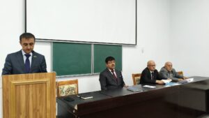 04.09.2026 / Дар толори Донишкадаи исломии Тоҷикистон ба номи Имоми Аъзам – Абуҳанифа Нуъмон ибни Собит бахшида ба Рӯзи китоб семинари илмӣ-назариявӣ таҳти унвони «Китоб – ганҷи маънавии миллат» баргузор гардид